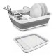 Escurridor de platos plegable