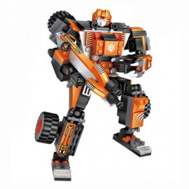 Loz Ideas Modulex - Transformers 3 En 1 - Excavadora armable coleccionable