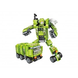 Loz ideas Modulex - Transformers 2 En 1 - Ratchet armable coleccionable