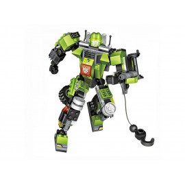 Loz Ideas Modulex - Transformers 3 En 1 - Robot Grúa